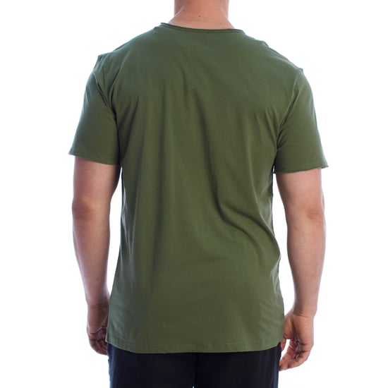 Herrars Bas T-shirt i Kort Ärmar i Bomull HS24MTS03 - Image 3