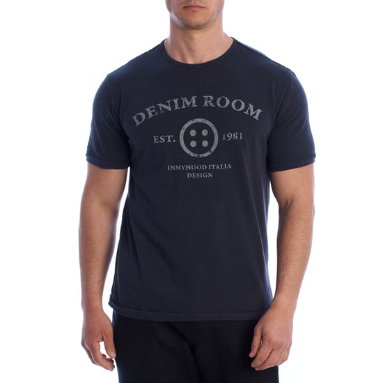 Herr tryckt bomull kortärmad T-shirt HS24MTS19 - Image 1