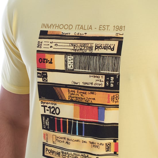 Heren Korte Mouwen Graphic Katoenen T-Shirt HS24MTS24 - Image 2