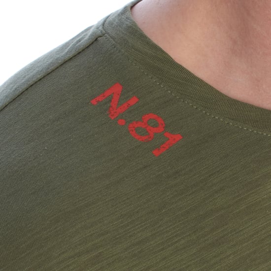 Herr T-shirt med kort ärm och grafik i bomull HS24MTS17 - Image 2