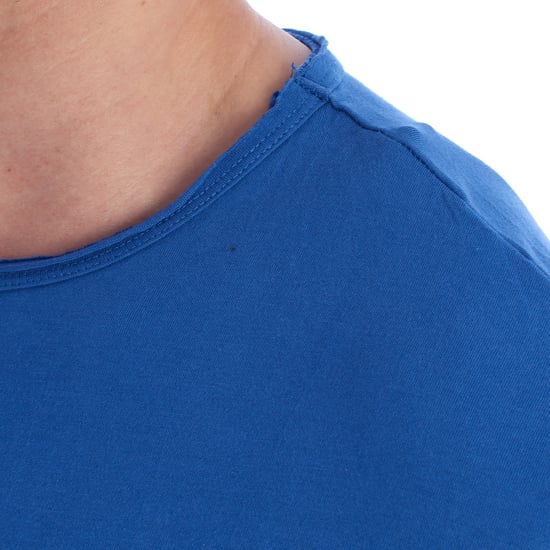 Heren Basis Katoenen T-Shirt met Korte Mouwen HS24MTS03 - Image 4
