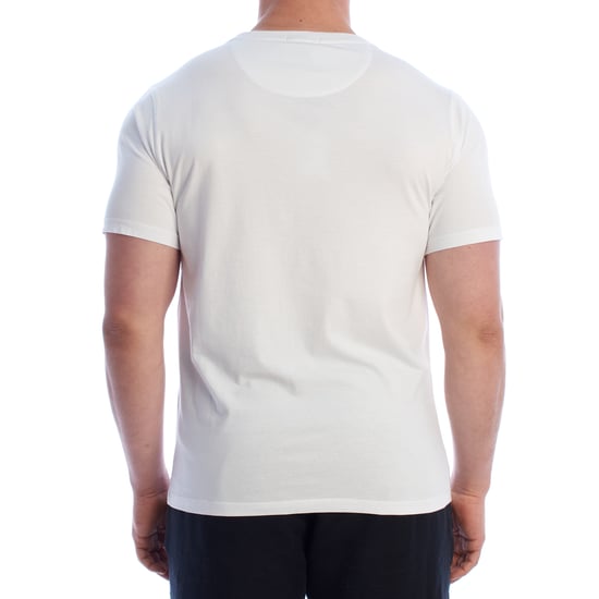 Herr T-shirt med kort ärm i bomull och serietryck HS24MTS21-B - Image 3