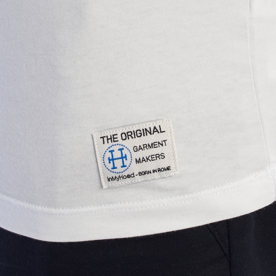 Heren T-shirt met korte mouwen van katoen met comicprint HS24MTS21-A - Image 5