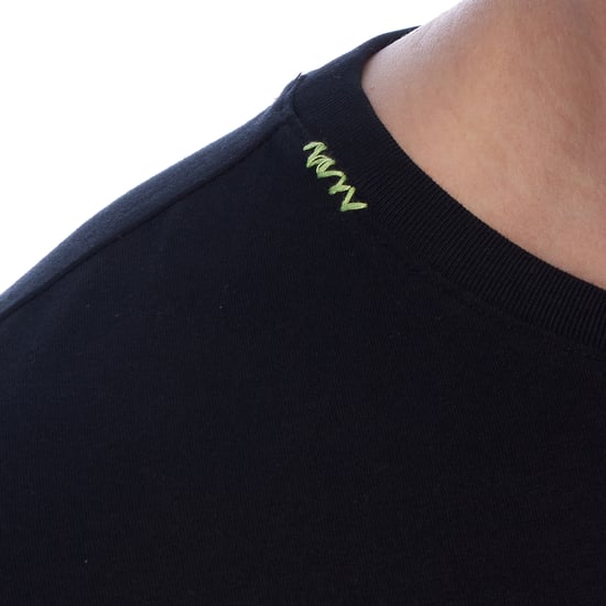 Herrars Basis T-shirt i Bomull med Korta Ärmar HS24MTS30 - Image 5