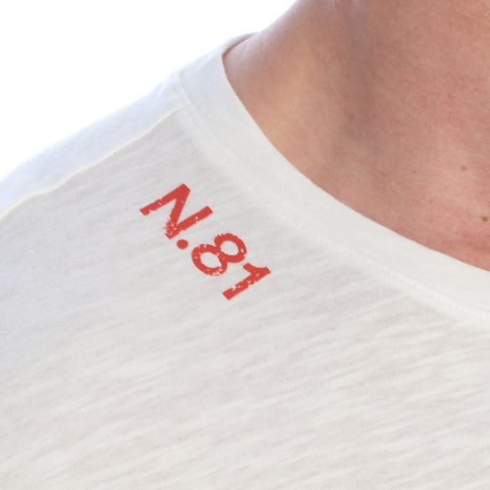 Herr T-shirt med kort ärm i grafiskt bomull HS24MTS17 - Image 4