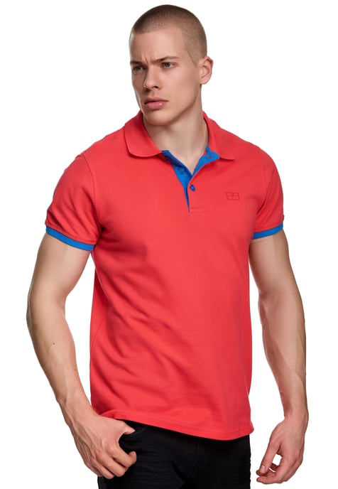 Contrast Polo Piqué Shirt Normale Pasvorm - Image 5