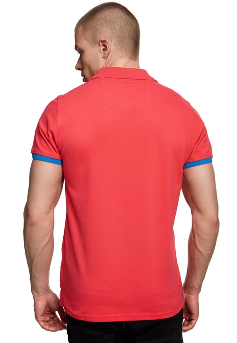 Contrast Polo Piqué Shirt Normale Pasvorm - Image 6