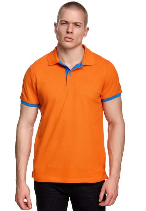 Contrast Polo Piqué Shirt Normale Pasvorm - Image 5