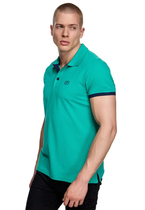 Contrast Polo Piqué Shirt Normale Pasvorm - Image 5