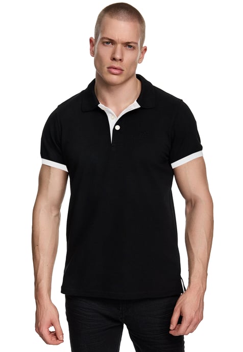 Contrast Polo Pique Shirt Regular Fit - Image 5