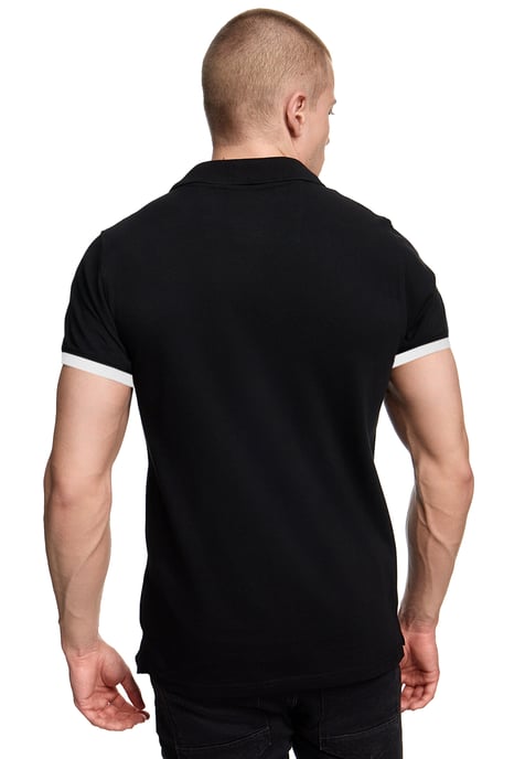 Contrast Polo Pique Shirt Regular Fit - Image 6