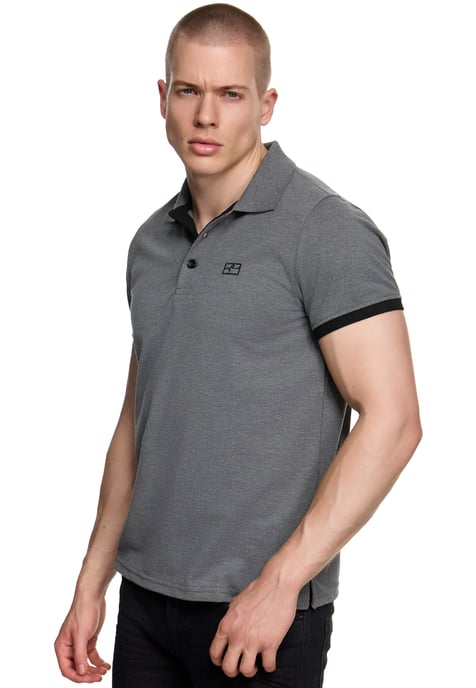 Contrast Polo Piqué Shirt Normale Pasvorm - Image 4