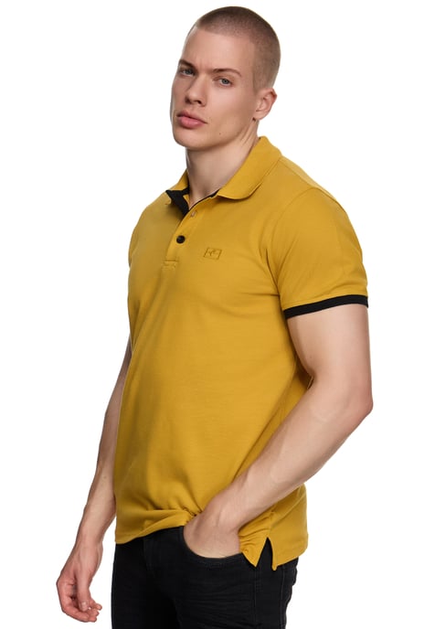 Contrast Polo Piqué Shirt Normale Pasvorm - Image 4