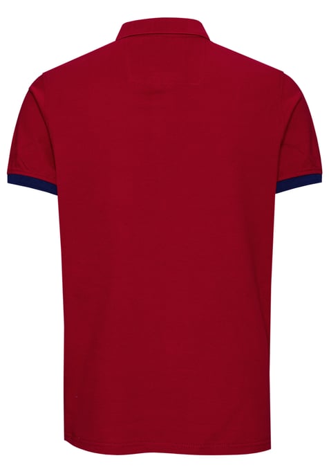 Contrast Polo Piqué Shirt Normale Pasvorm - Image 2