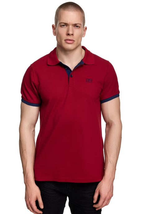 Contrast Polo Piqué Shirt Normale Pasvorm - Image 4