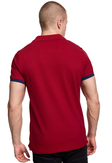 Contrast Polo Piqué Shirt Normale Pasvorm - Image 6