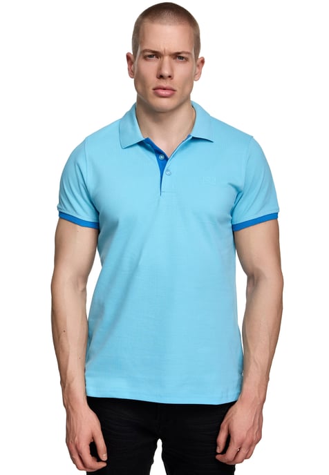 Contrast Polo Piqué Shirt Normale Pasvorm - Image 4
