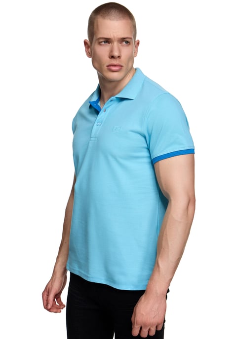 Contrast Polo Piqué Shirt Normale Pasvorm - Image 5