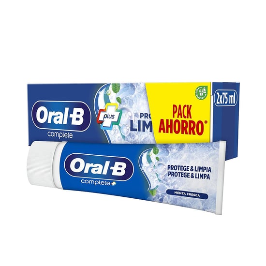 Complete Plus Tandpasta Beschermt & Reinigt Pack 2 X 75 ml - Image 1