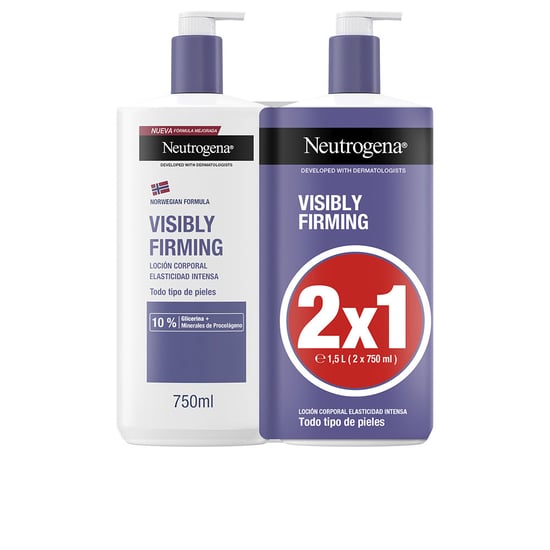 Zichtbaar Verstevigende Intense Elasticiteit Lotion Pack 2 X 750 ml - Image 1
