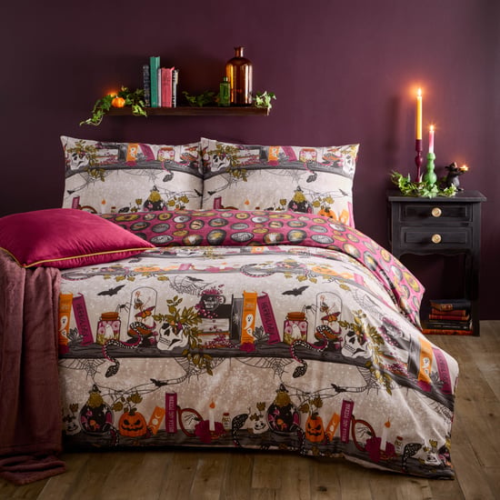 Furn Witchy Tales Printed Reversible Duvet Set - Image 1