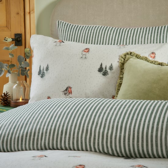 Wylder Nature Robin's Return Brushed Cotton Duvet Set - Image 2