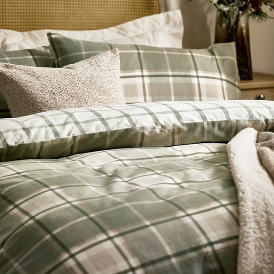 Wylder Nature Braemar Check Soft Brushed Cotton Duvet Set - Image 2