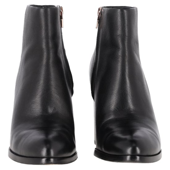 Alexander Wang Gabi Ankelskor i Svart Läder - Image 2