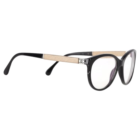 Chanel Butterfly Eyeglasses in Black Acetate - Image 2