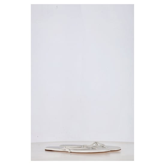 Gabriela Hearst Flip Flop Sandals in White Leather - Image 6