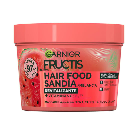Fructis Haar Voeding Watermeloen Revitaliserend Masker 350 ml - Image 1