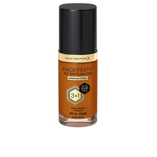 Facefinity Hela Dagen Felfri 3 I 1 Foundation #100-kaka 30 ml - Image 1
