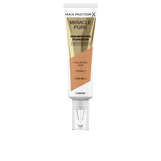 Miracle Pure Foundation Spf30 #80-brons 30 ml - Image 1