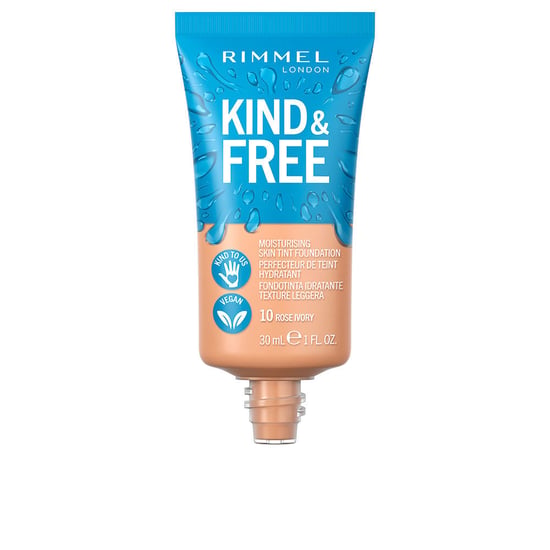 Kind & Free Hudfärgad Foundation #10-rosén Ivory 30 ml - Image 1