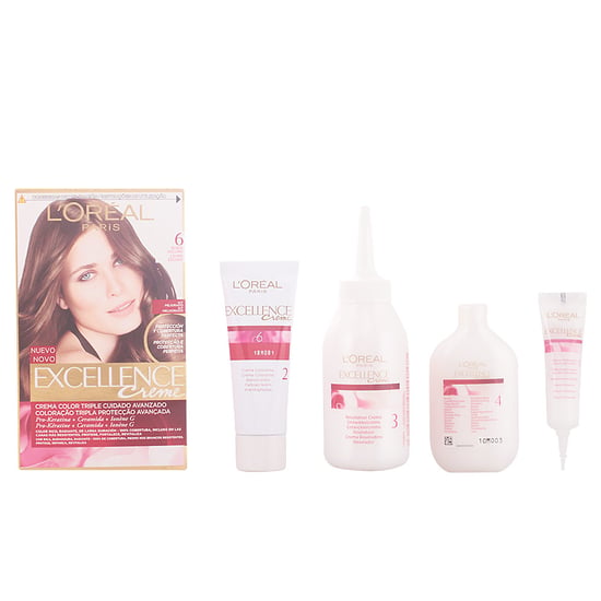 Excellence Crème Haarverf #6-donkerblond 192 ml - Image 1