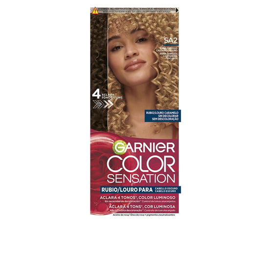 Kleureffect Luminous Blonde Verf Zonder Vervaging Voor Donker Haar #louro Caramel - Image 1