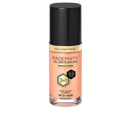 Facefinity 3-i-1 Primer, Concealer & Foundation #64-rose Gold 30 ml - Image 1