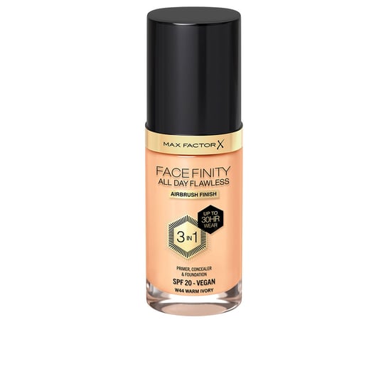 Facefinity 3in1 Primer, Concealer & Foundation #44-varm Elfenben 30 ml - Image 1