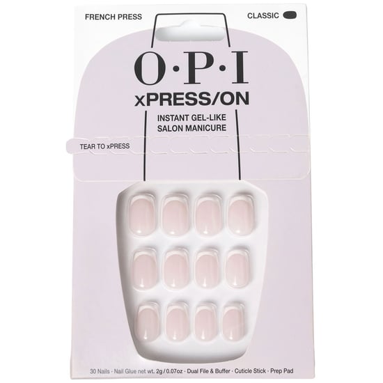Opi Xpress/on Kunststoffen Nagels Nail Art #franse Manicure - Image 1