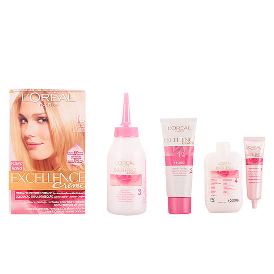 Excellence Creme Färg #10 Mycket Ljus Blond 192 ml - Image 1