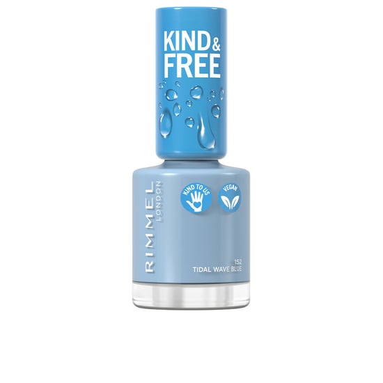 Kind & Free Nagellak #152-getijgolf Blauw 8 ml - Image 1