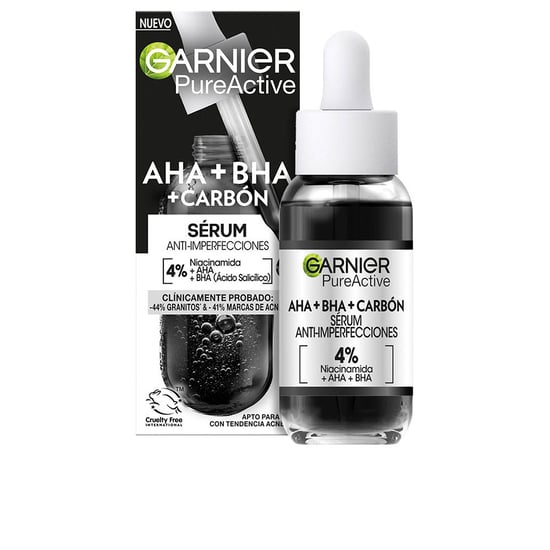 Pure Active Aha + Bha + Houtskool Serum tegen imperfectiones 30 ml - Image 1