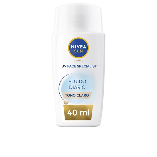 Dagelijkse Zon Fluid Gezichtsbescherming SPF50+ #lichte Tint 40 ml - Image 1