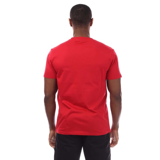Men's Boss Regular-Fit T-Shirt in Red - Image 3