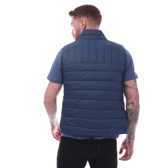 Farah Heren Arsenal gewatteerd gilet (Donkerblauw) - Image 2