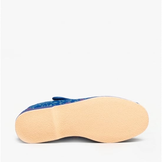 GBS RHONA Womens Boot Slippers Blue - Image 3