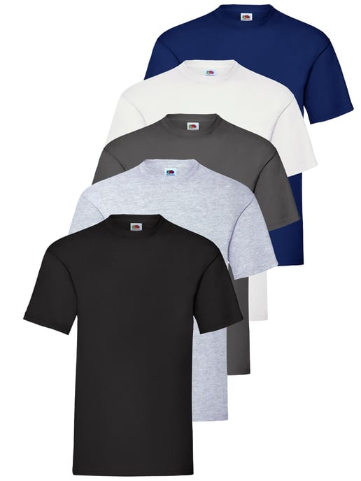 Fruit of the Loom Mens T-Shirt 5 Pack - Image 1
