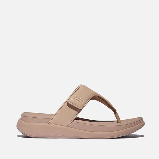 FitFlop F-Mode Go Adjustable Flatform Women's Beige Sandals - Image 1