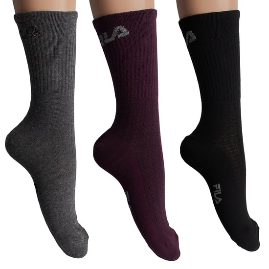 Pack-3 Lange Katoenen Sokken F3267 voor Vrouwen - Image 1