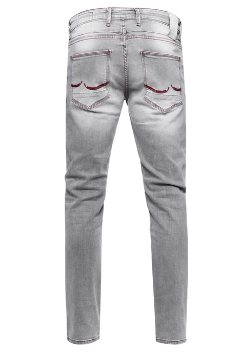 Jeansbroek "TORI" slim fit destroyed denim - Image 2
